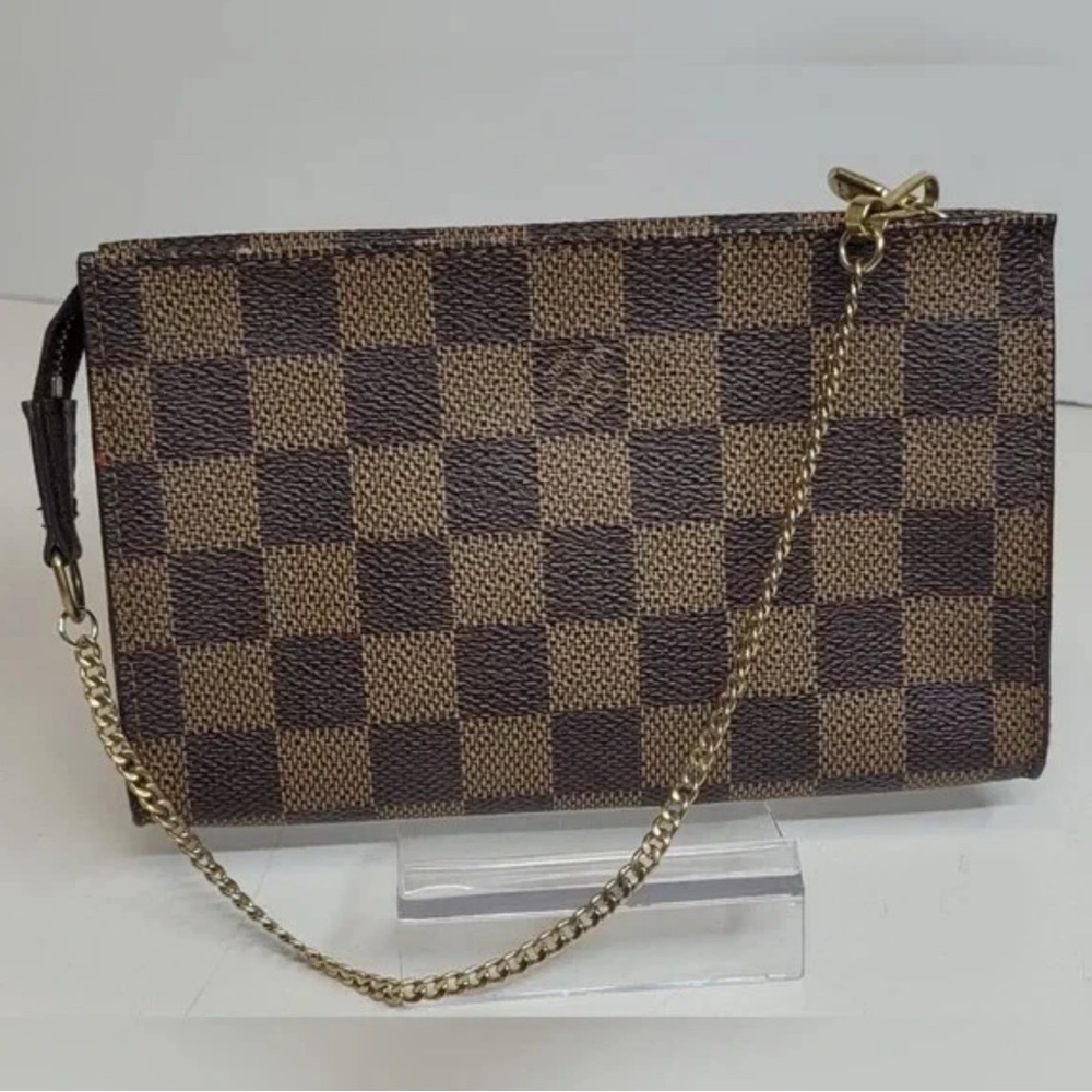 Louis Vuitton Brown Damier Ebene Pochette